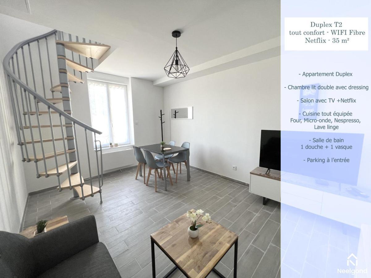 180B - Duplex T2 Tout Confort - Wifi Netflix Le Gond-Pontouvre Dış mekan fotoğraf